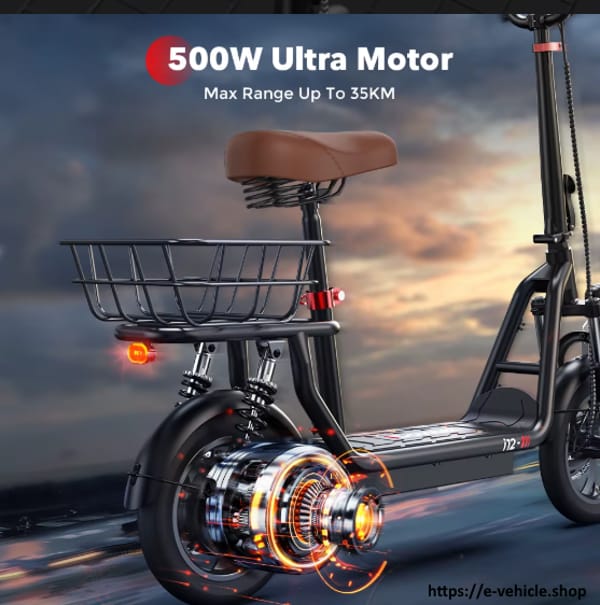 IScooter I12 500W 36V 7.5Ah Electric Scooter With Seat & Carry Basket Trade Sutinen EU IScooter I12 500W 36V 7.5Ah Electric Scooter With Seat & Carry Basket Trade Sutinen EU