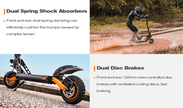 Kukirin G2 PRO Electric Scooter 600W 48V 15Ah Trade Sutinen EU