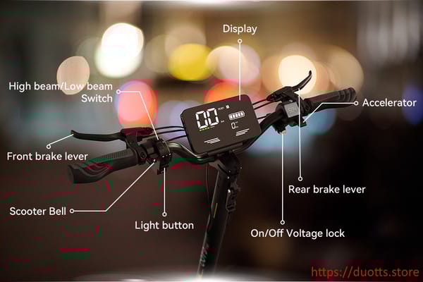 DUOTTS T10 Scooter 500W  48V 13AH Tire 11 inches (90/65-6.5) https://duotts.store DUOTTS T10 Scooter 500W  48V 13AH Tire 11 inches (90/65-6.5) https://duotts.store