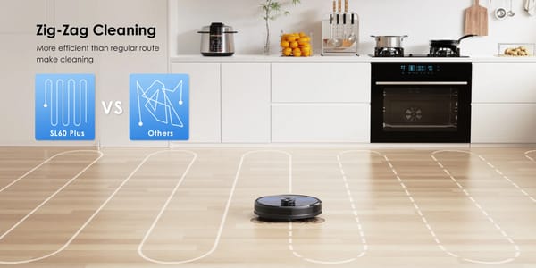 lubluelu SL60 Plus - SL60D Robot Vacuum with 2.5L Automatic Suction Station lubluelu SL60 Plus - SL60D Robot Vacuum with 2.5L Automatic Suction Station