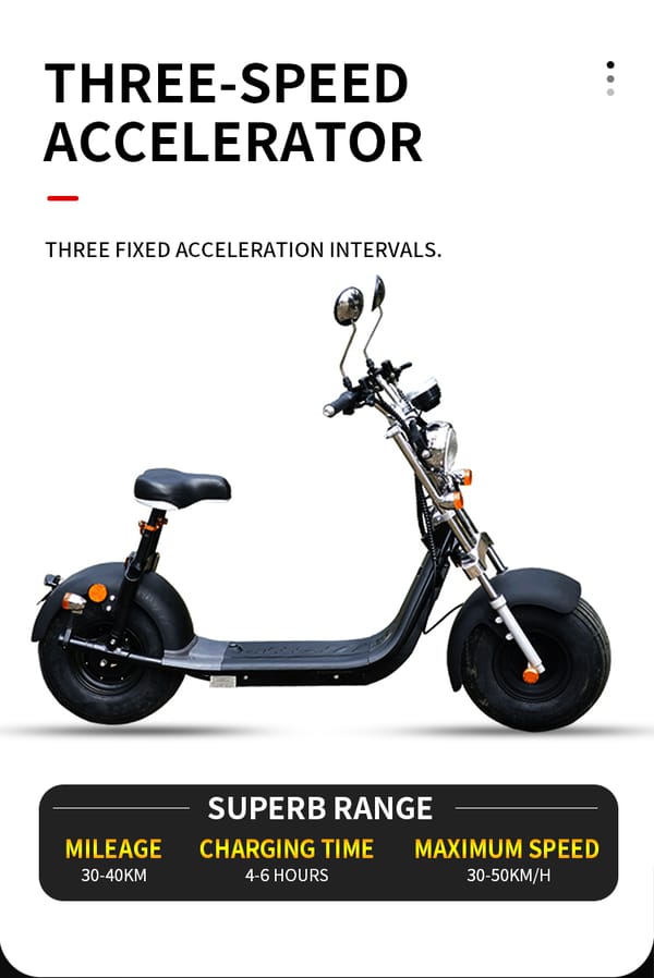 Dogebos SC10 E-Scooter 1500W 12Ah 2025 Modell Trade Sutinen EU
