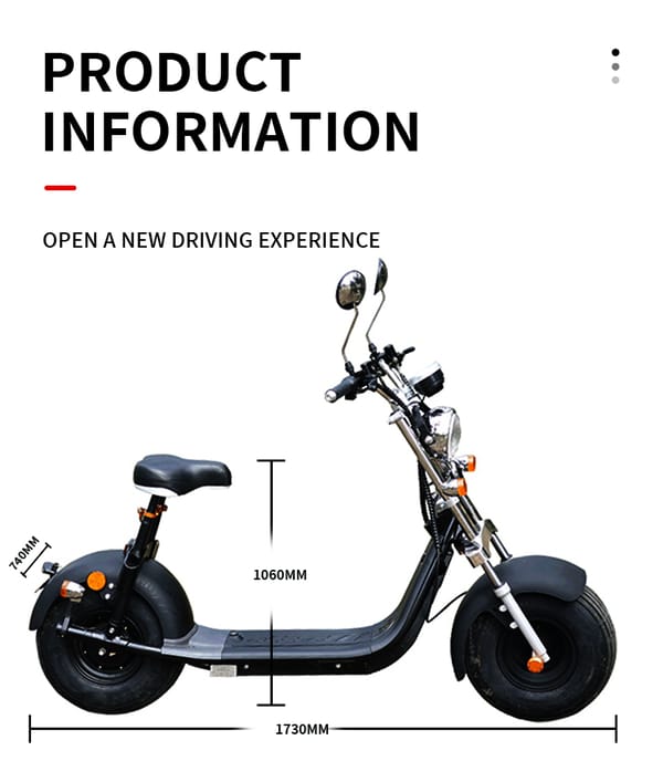 Dogebos SC10 E-Scooter 1500W 12Ah 2025 Modell Trade Sutinen EU