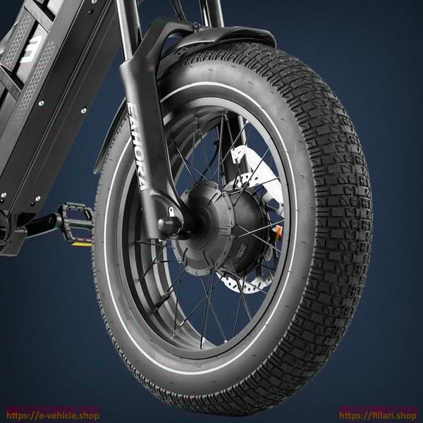 eAHORA ROMEO II Dual Motor 1500W (3000W) 52V 60Ah Tire 20" X 4.5 Trade Sutinen EU