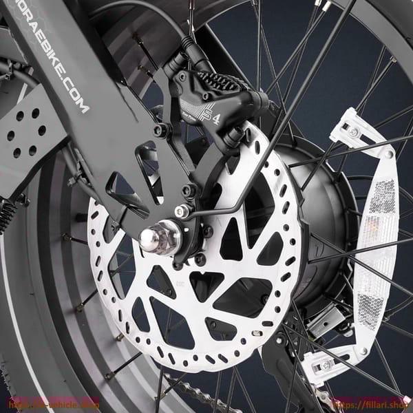eAHORA E-Bike ROMEO II Dual Motor 1500W (3000W) 52V 60Ah Tire 20" X 5.0 Trade Sutinen EU