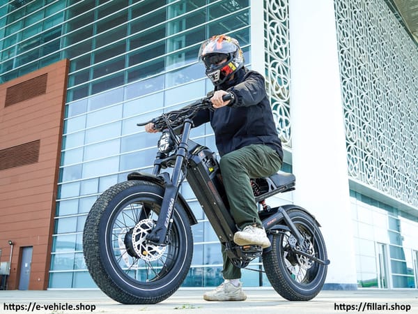eAHORA E-Bike ROMEO II Dual Motor 1500W (3000W) 52V 60Ah Tire 20" X 5.0 Trade Sutinen EU