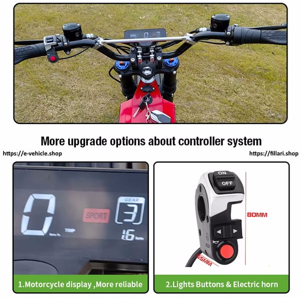 COOLFLY E-Bike Stealth Bomber 72V 3000W 26AH / 72V 20000W 75AH  Trade Sutinen EU