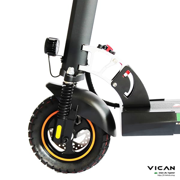 VICAN V-L10 E-Scooter 800W 13Ah LiFePO4 battery 10" Tires, seat, Water Proof IP55 Trade Sutinen EU