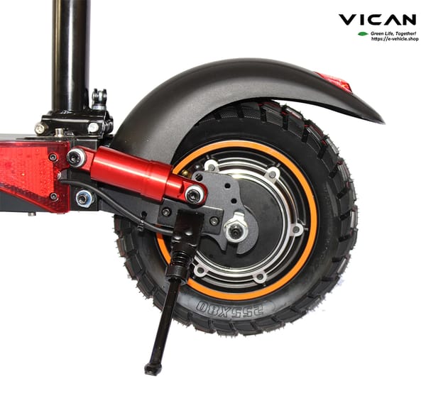 VICAN M4 PRO E-Scooter 800W 16Ah LiFePO4 battery 10" Tires, seat, Water Proof IP55
