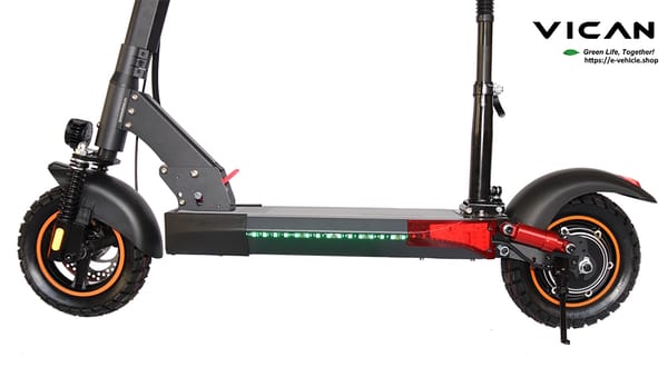 VICAN M4 PRO E-Scooter 800W 16Ah LiFePO4 battery 10" Tires, seat, Water Proof IP55