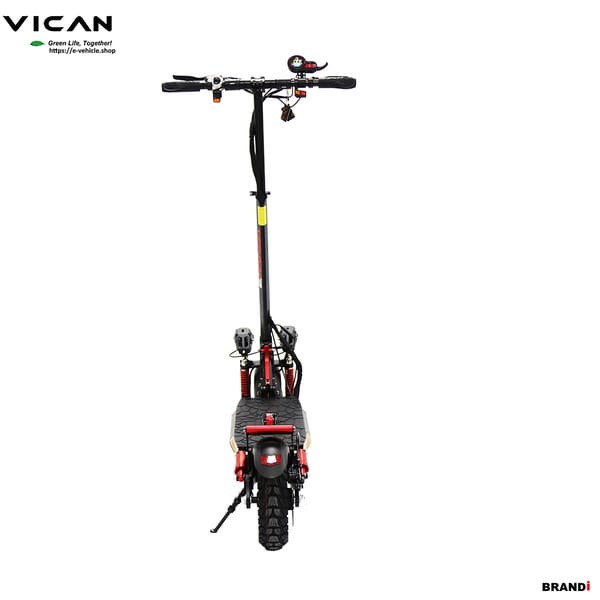 VICAN eMAMBA / KU8 X4 E-Scooter 2X800W (1600W) 18Ah LiFePO4 battery 10" Tires, Water Proof IP55