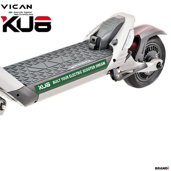 VICAN V-GT KU8 E-Scooter 2 X 1800W (3600W) 60V 18Ah Lithium Battery 10" Tires Trade Sutinen EU