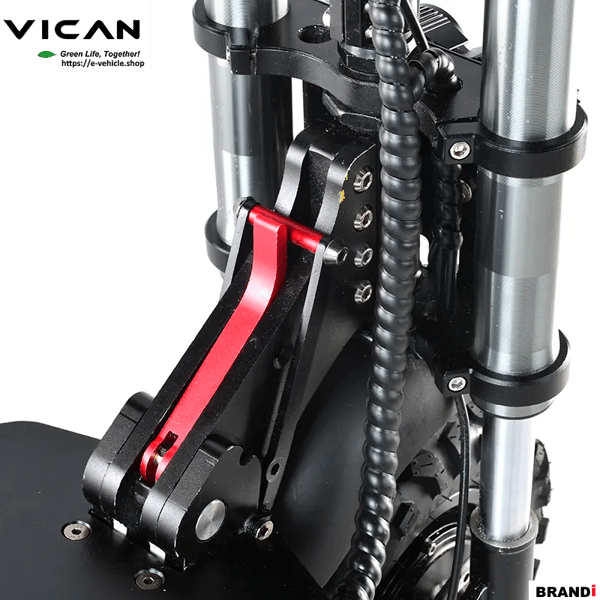 VICAN V-Y6 3 Wheel Electric Scooter 8400W (3X2800W) 60V 26AH 11" Off road tires with Tubes Trade Sutinen EU