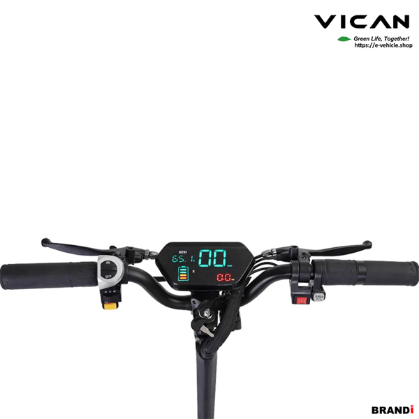 VICAN V-Y6 3 Wheel Electric Scooter 8400W (3X2800W) 60V 26AH 11" Off road tires with Tubes Trade Sutinen EU