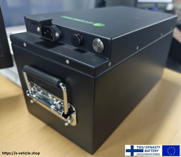 LiFePO4 Battery 72V 26Ah Hysincare Golf Carts etc. suitable Trade Sutinen EU
