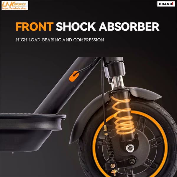 LinkSports LD-4Max / T4-MAX 500W 36V 15Ah Electric Scooter with front suspension and App Trade Sutinen EU