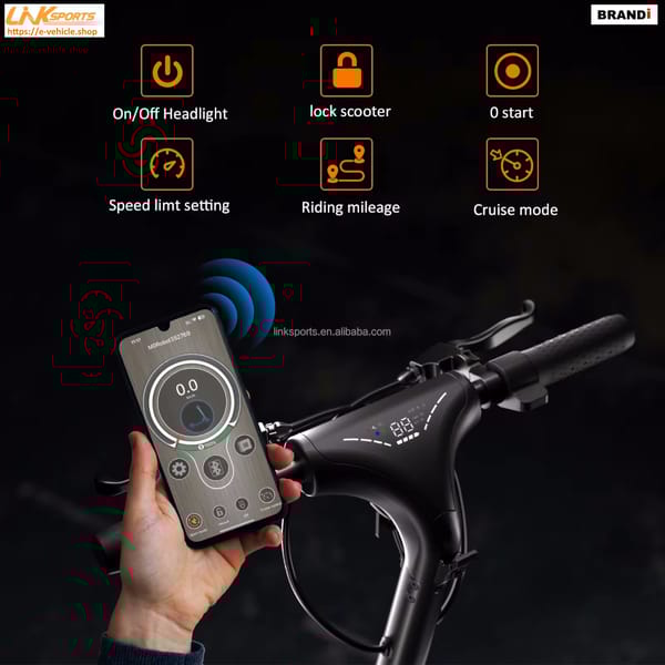 LinkSports LD-S9 Plus 800W (1400W Peak) 48V 15Ah Electric Scooter 10" off road Tires LinkSports LD-S9 Plus 800W (1400W Peak) 48V 15Ah Electric Scooter 10" off road Tires