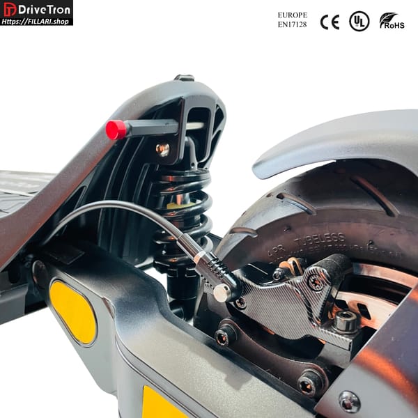 DriveTron DT06 Electric scooter 60v 18.2ah 1200W (1900W peak) Range 50-75Km 11" solid Tires Trade Sutinen EU DriveTron DT06 Electric scooter 60v 18.2ah 1200W (1900W peak) Range 50-75Km 11" solid Tires Trade Sutinen EU