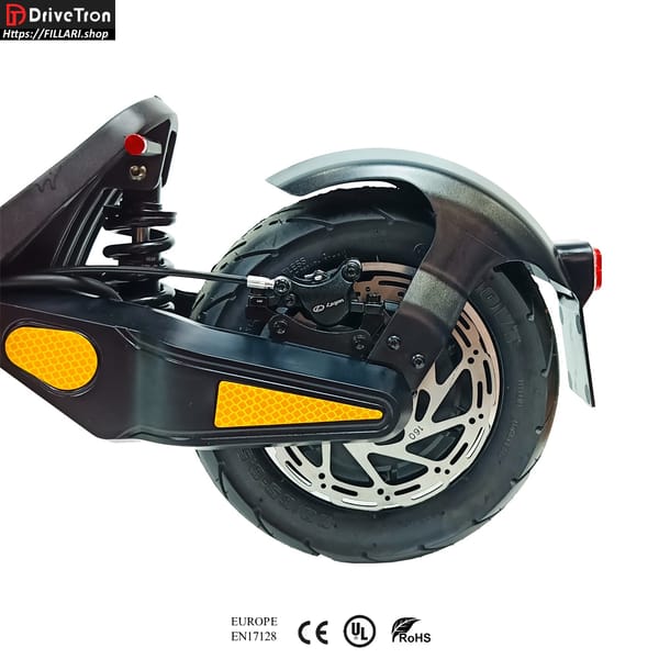 DriveTron DT06 Electric scooter 60v 18.2ah 1200W (1900W peak) Range 50-75Km 11" solid Tires Trade Sutinen EU