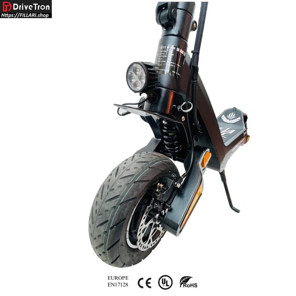 DriveTron DT06 Electric scooter 60v 18.2ah 1200W (1900W peak) Range 50-75Km 11" solid Tires Trade Sutinen EU
