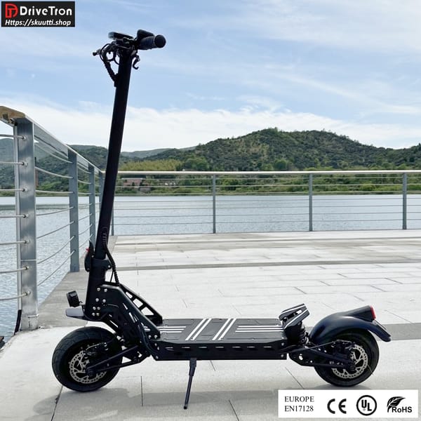 DriveTron DT10 Electric scooter 48v 15.6ah 1000W (1400W peak) Range 50Km 10" solid Tires