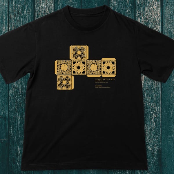 Hellraiser Lament box T shirt design