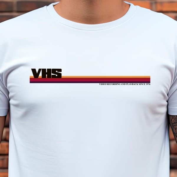 VHS T shirt vintage design VHS T shirt vintage design