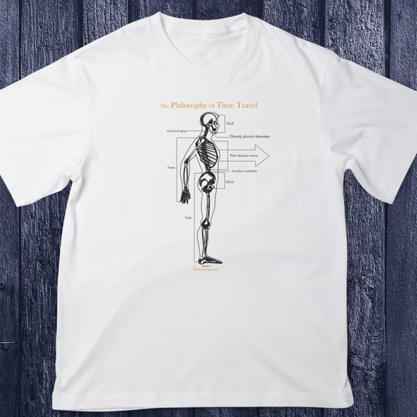 Donnie Darko film T shirt, Philosophy of time travel