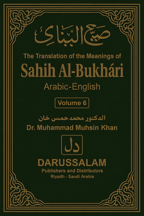 The Translation of the Meanings of Sahih Al-Bukhari Arabic-English Volume 6