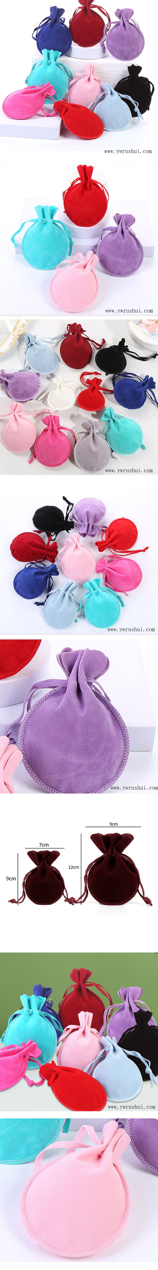 Gourd Velvet Drawstring Bags Velvet Drawstring