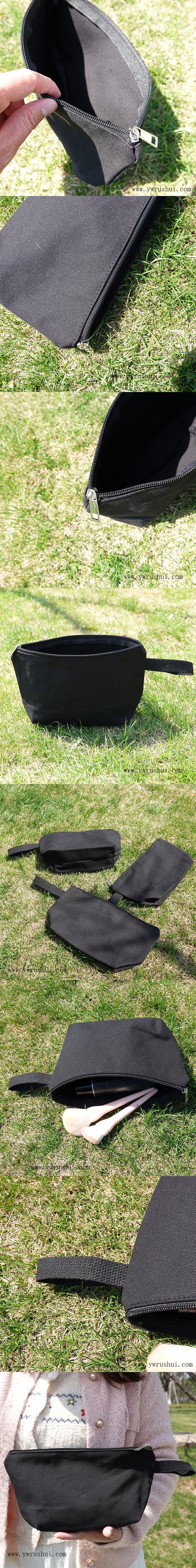 Blank Makeup Canvas Bag