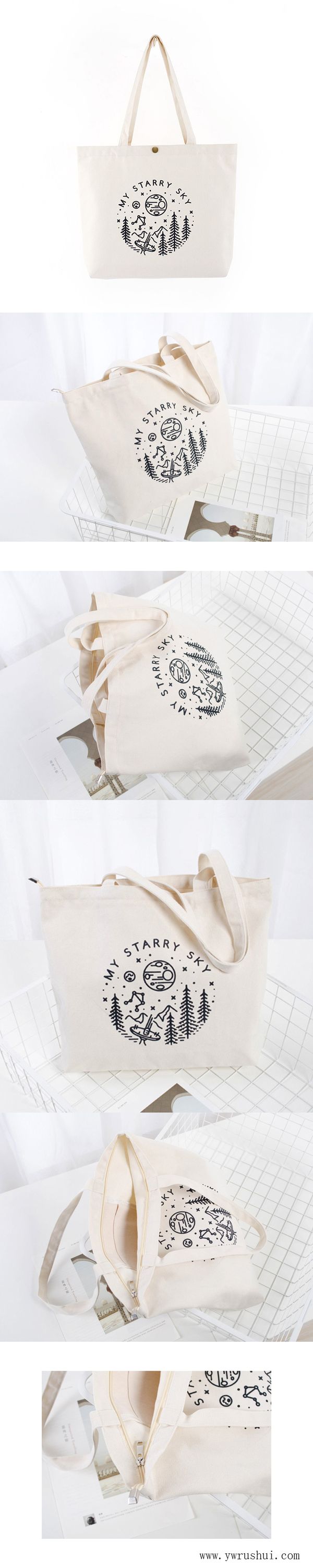 Durable 40x31x8cm 12oz Cotton Shopping Bags Cotton Tote Bag with Pockets Durable 40x31x8cm 12oz Cotton Shopping Bags Cotton Tote Bag with Pockets