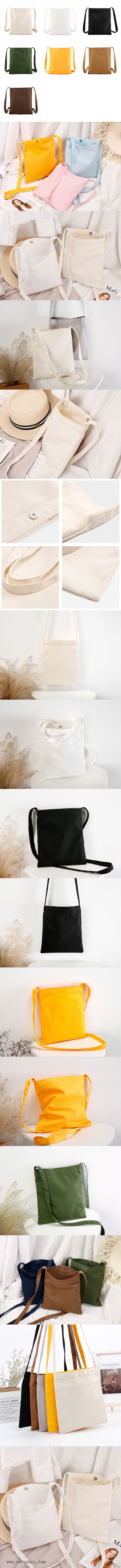 Small Shoulder Bag Cotton Canvas Shoulder Bag for Wholesale Small Shoulder Bag Cotton Canvas Shoulder Bag for Wholesale