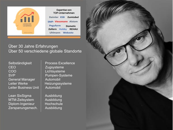 Experte in CIP Process management