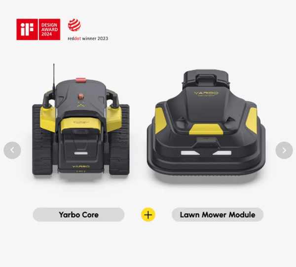Yarbo Robotti Ruohonleikkuri moduulilla 36V 38.4 Ah LifePO4 Akku Trade Sutinen EU
