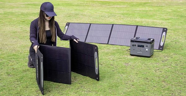 OUKITEL 200W Portable Solar Panel