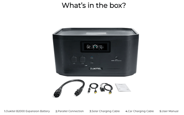 OUKITEL B2000 lisäakku | 2048Wh Trade Sutinen EU OUKITEL B2000 lisäakku | 2048Wh Trade Sutinen EU