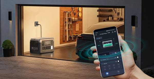 OUKITEL P1000 PLUS / P1500 PLUS kannettava virta-asema 1800W/1024Wh - 1800W/1536Wh Trade Sutinen EU