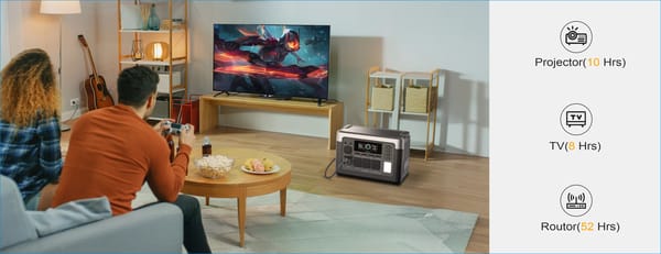 OUKITEL P1000 PLUS / P1500 PLUS kannettava virta-asema 1800W/1024Wh - 1800W/1536Wh Trade Sutinen EU