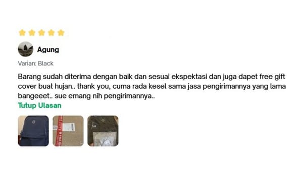 Testimonail Backpack Celine 1
