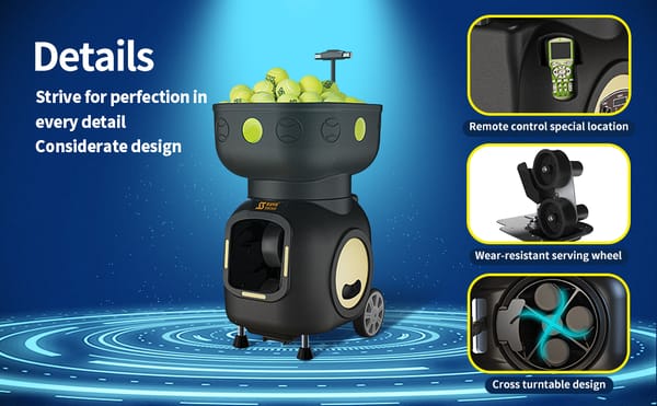 TENNIS BALL  MACHINE