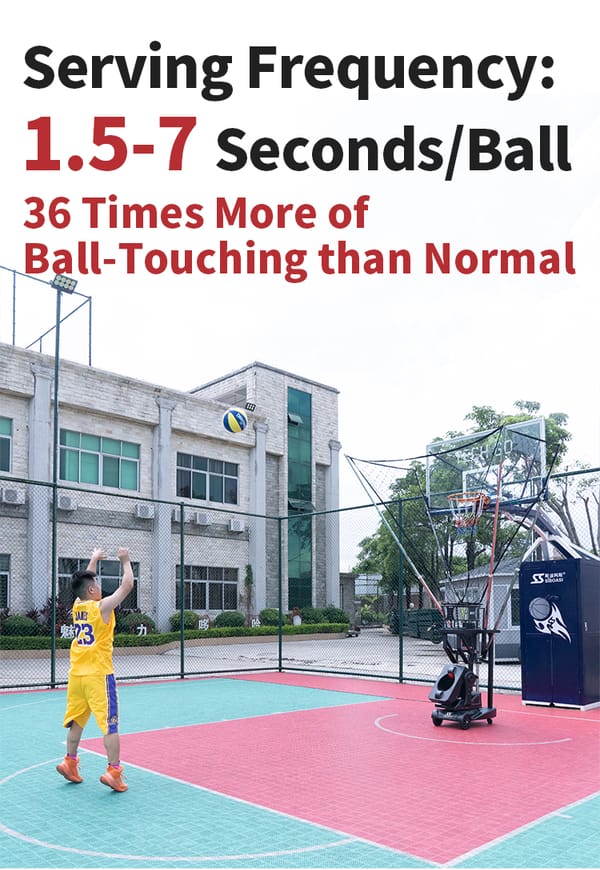 BASKETBALL SHOOTING MACHINE