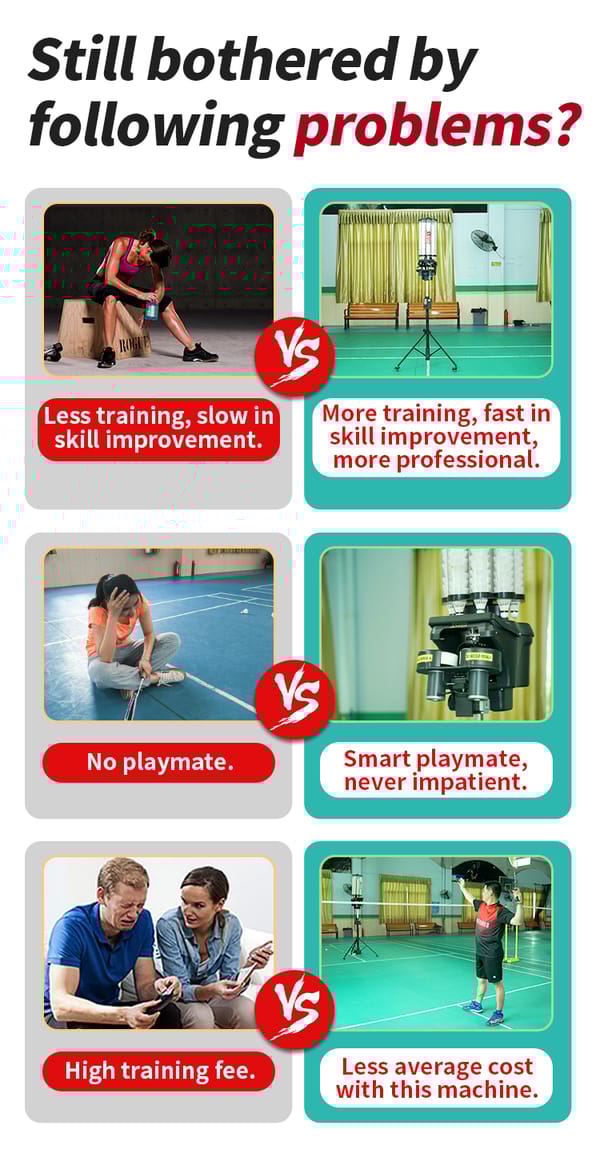 BADMINTON MACHINE