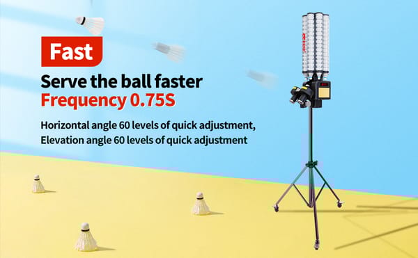 BADMINTON MACHINE