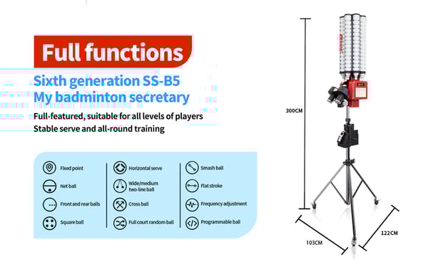 BADMINTON MACHINE