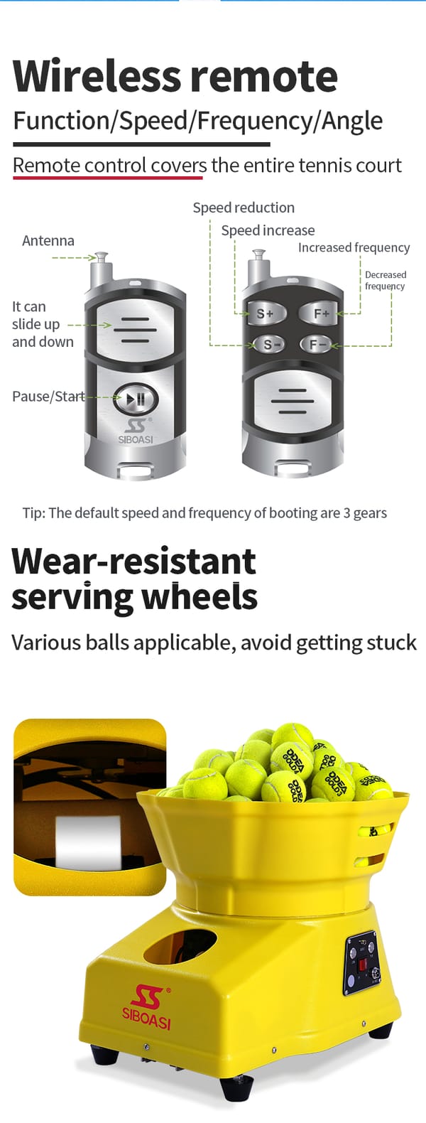 tennis ball machine