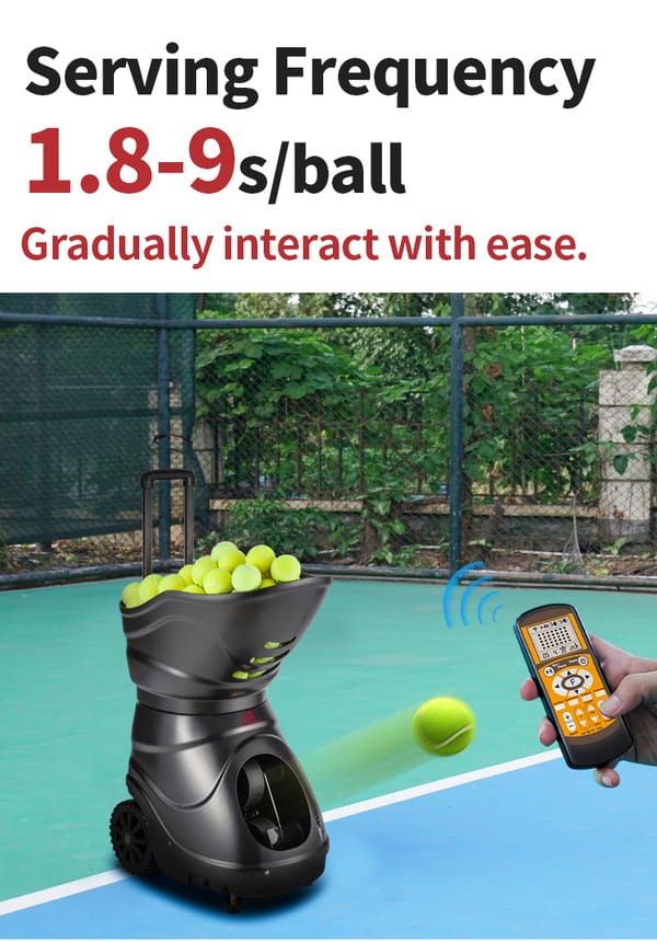 SS-T2300A tennis ball machine