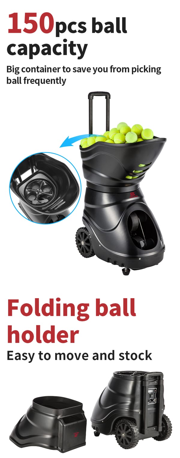SS-T2300A tennis ball machine