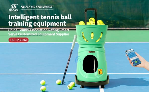 SIBOASI Tennis ball machine SS-T2303