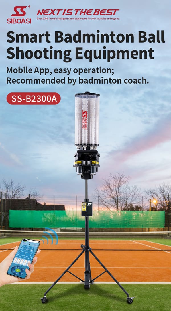 Badminton Ball Shooting machine SS-B2300A