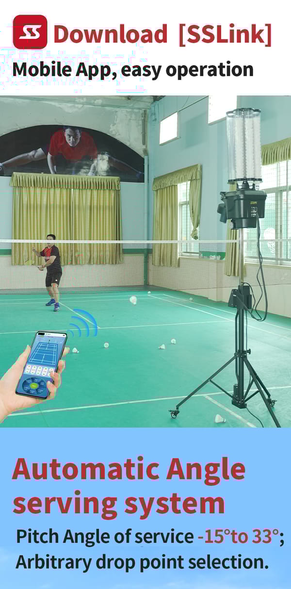 Badminton Ball Shooting machine SS-B2300A